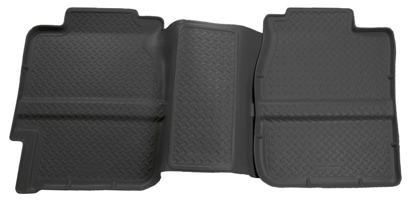 GMC Sierra Floor Mats - Rear - Husky Liners - Classic Style - Black - `99-`06